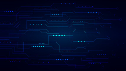 technology background with hi-tech digital data