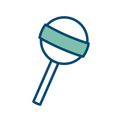 candy icon vector design template in white background