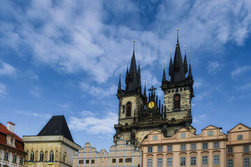 The Old Town Square is one of the most pleasant places in Prague