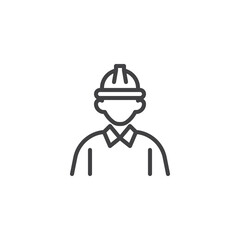 Supervisor line icon