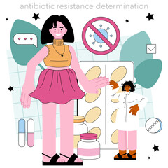 Medical diagnostics. Annual health checkup. Manual clinic tests