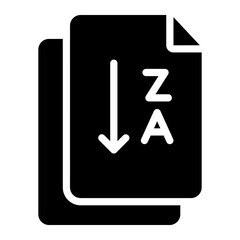 sort glyph icon