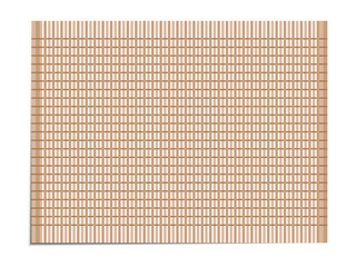 Bamboo cover. Natural looking presentation cloth. Bamboo mat.