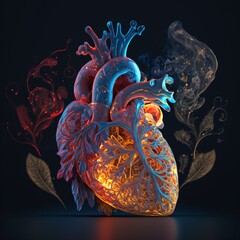 human heart anatomy