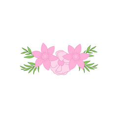 Pink Blooming Flower Decoration