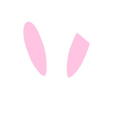 Cute Folded Rabbit Ears