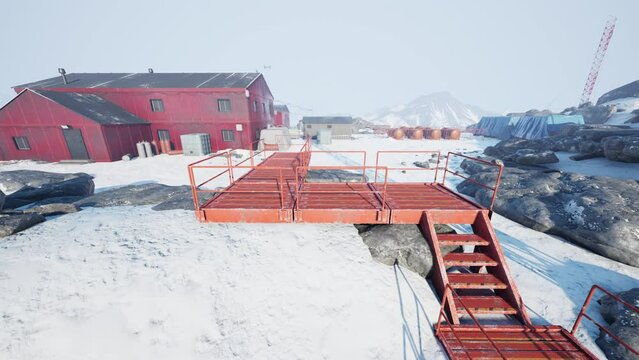 View of the Meteorology research station