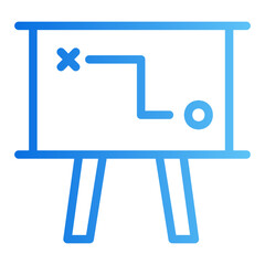 strategy gradient icon