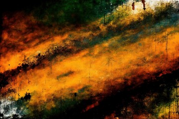 Abstract grunge background, rusty colors, destroyed