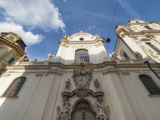Fototapeta na wymiar St John church in Brno
