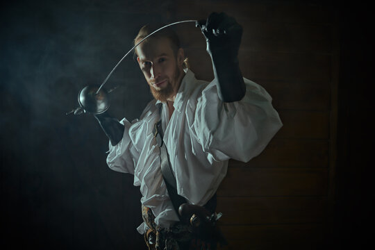 musketeer with rapier