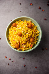 Diljani is a traditional Indian sweet, creamy and sweetened milk, garnished with nuts and spices.