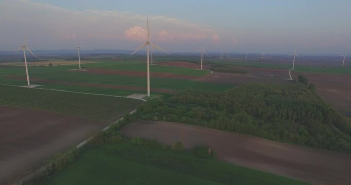 renewable energy, wind turbines, wind farm, solar panels, solar, energy, windmill, wind, energy, sun, sky, alternative energy, device, electric lines, electricity, field, grass, kinetic energy