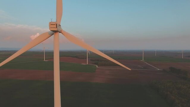 renewable energy, wind turbines, wind farm, solar panels, solar, energy, windmill, wind, energy, sun, sky, alternative energy, device, electric lines, electricity, field, grass, kinetic energy, drone