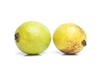 guava isolated on white background.