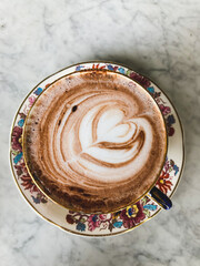Coffee cup on a table
