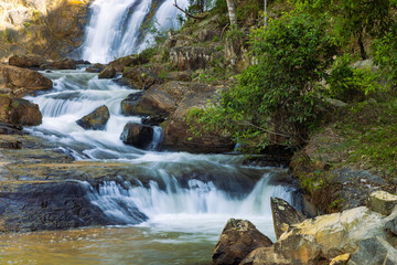 Fototapeta na wymiar Datanla waterfall near Dalat, Vietnam