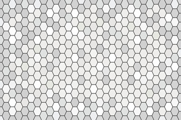 Abstract white background with geometric hexagons - Illustration, 
White Of Light And Dark red