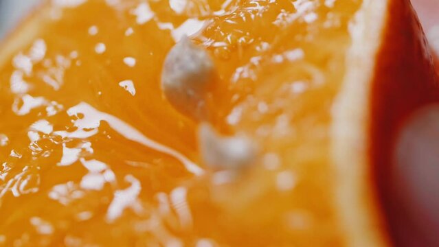 オレンジの果汁