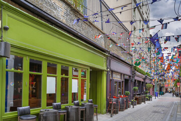 Fototapeta premium Street in Dublin, Ireland