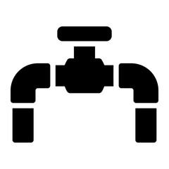 pipeline glyph icon