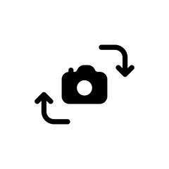 switch camera glyph icon