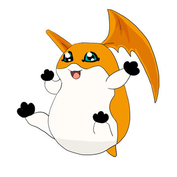 Patamon of digimon adventure