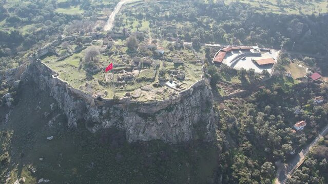 Becin Historical Place in Mugla Milas. Turkish- Islamic Period