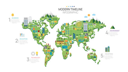 Business world road map timeline infographic template. real estate, technology, element timeline diagram, Can be used for vector infographics, digital marketing data presentations.