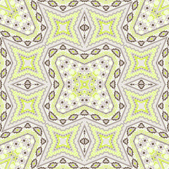 Mexican endless pattern vector design. Modern geometric texture. Carpet print in ethnic style.