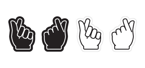 Finger Heart Gesture Foam Hand Design, Love K-Pop Icon, Vector EPS Template Isolated on White Background. Represent The Fingers Snapping, Love, or Money.