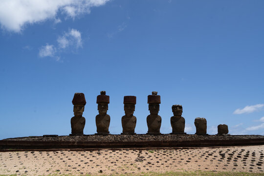 青空のモアイ