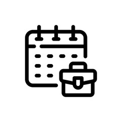 job promotion line icon