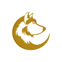 wolf  logo style . can be used logo and brand