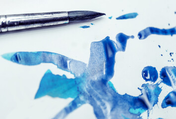Aquarellmalerei Wasserfarben
