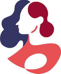 Abstract Female Silhouette