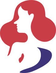 Abstract Female Silhouette