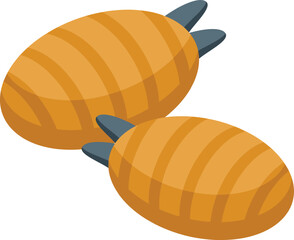 Pest bug disease icon isometric vector. Fly tsetse. House biology