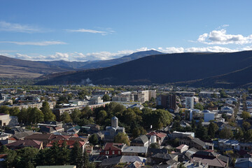 Obraz premium Gori town the view from Gori fortress