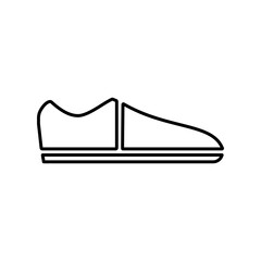 Shoe icon on white.