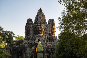 Temple du Bayon, Angkor Vat , Cambodge