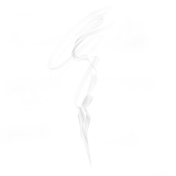 white smoke transparent