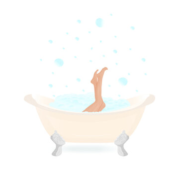 Woman in the bath - PNG
