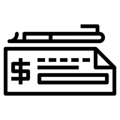 check line icon style