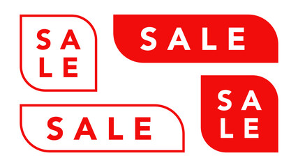sale discount and special offers labels tags collection isolated on transparent background png file
