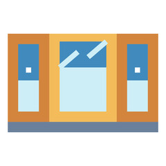 window flat icon style