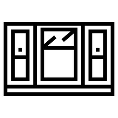 window line icon style