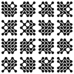 Fototapeta premium Asemic Glyph writing hieroglyph imitation abstract illustration