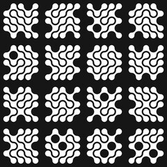 Asemic Glyph writing hieroglyph imitation abstract illustration