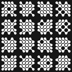 Fototapeta premium Asemic Glyph writing hieroglyph imitation abstract illustration